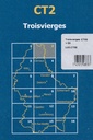 Topografische kaart - CT02 CT LUX Troisverges