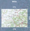 Topografische Kaart - CT03 CT LUX Wiltz