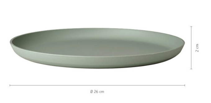 Plat Bord Silueta 260 mm