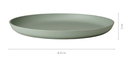 Ontbijtbord Silueta 230 mm