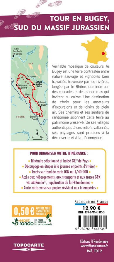 Tour en Bugey - Sud du Massif Jurassien