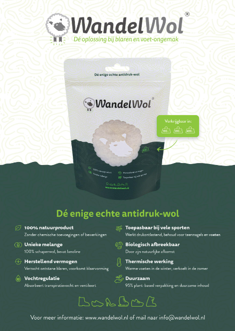 Anti-Druk Wol 20 gram