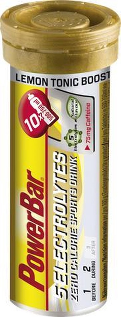 Electrolytes tab - Lemon Tonic Boost Caffeine
