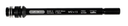 Thru Axle M6-Connector 1.5mm