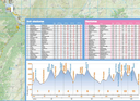 Tour du Mont Blanc Trekking Map