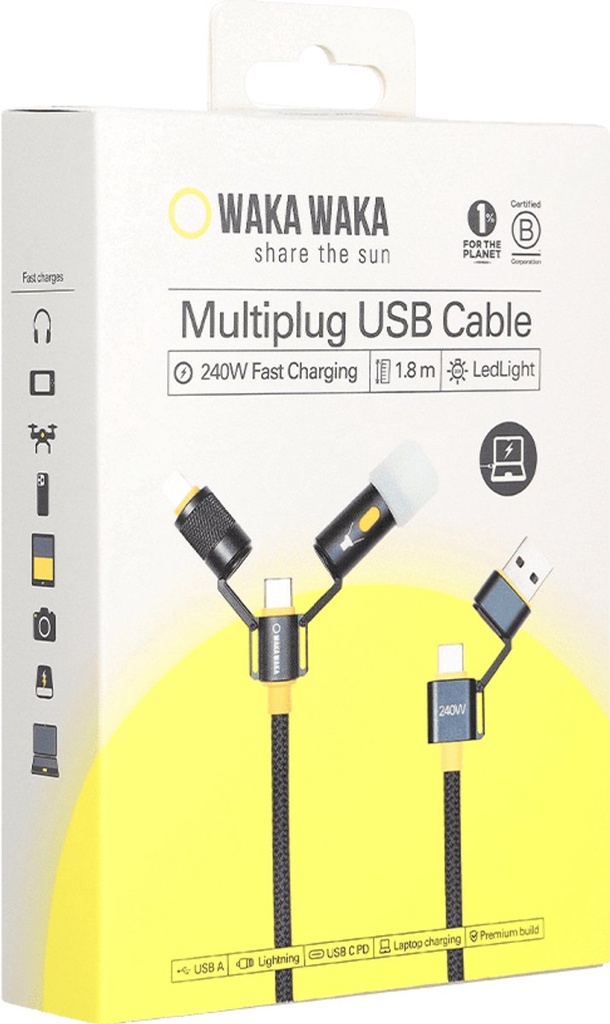 Connect Pro Multiplug USB Cable