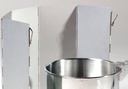 Aluminium Windscherm Oprolbaar - 18 cm hoog
