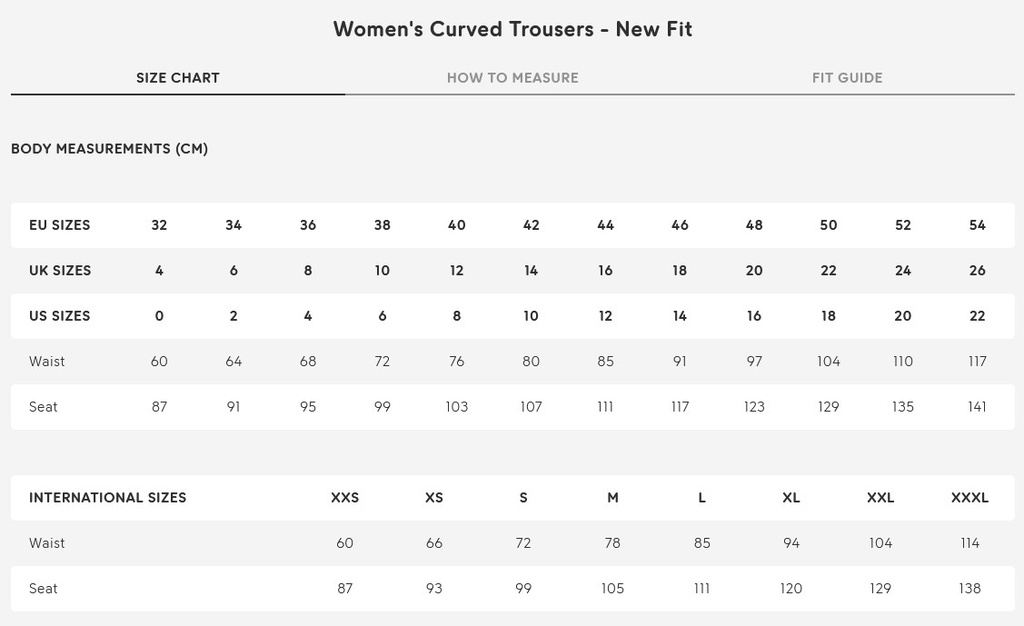 Keb Trousers Curved Dames