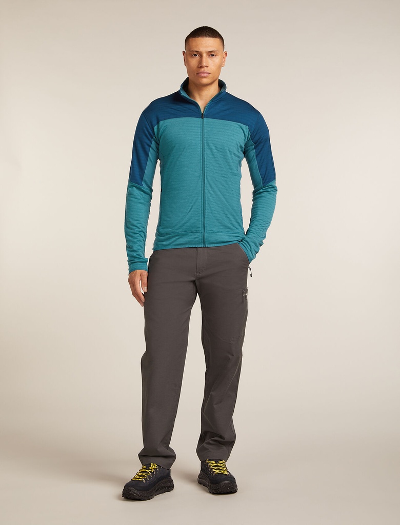 Men's Merino Blend 300 RealFleece™ Descender LS Zip