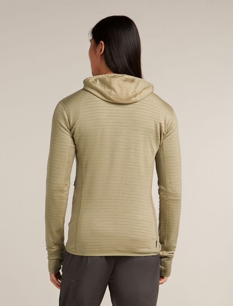Men's Merino Blend 300 RealFleece Descender LS Zip Hoodie