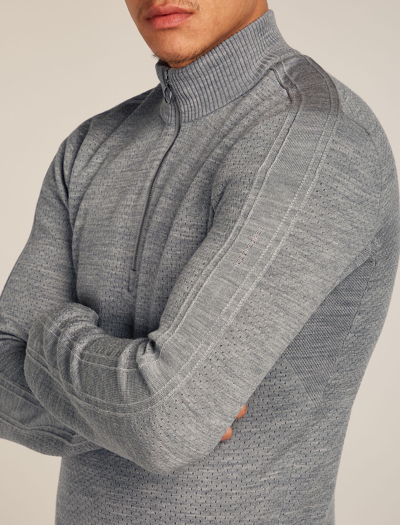 Men's Icebreaker Anniversary Original LS Half Zip