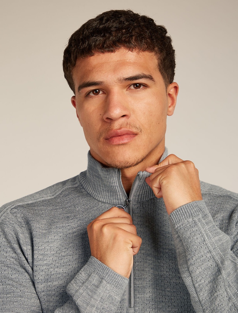 Men's Icebreaker Anniversary Original LS Half Zip