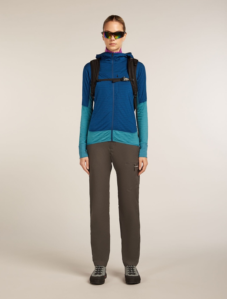 Women's Merino Blend 300 RealFleece Descender LS Zip Hoodie