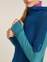 Women's Merino Blend 300 RealFleece Descender LS Zip Hoodie