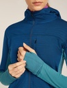 Women's Merino Blend 300 RealFleece Descender LS Zip Hoodie