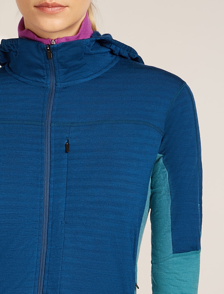Women's Merino Blend 300 RealFleece Descender LS Zip Hoodie