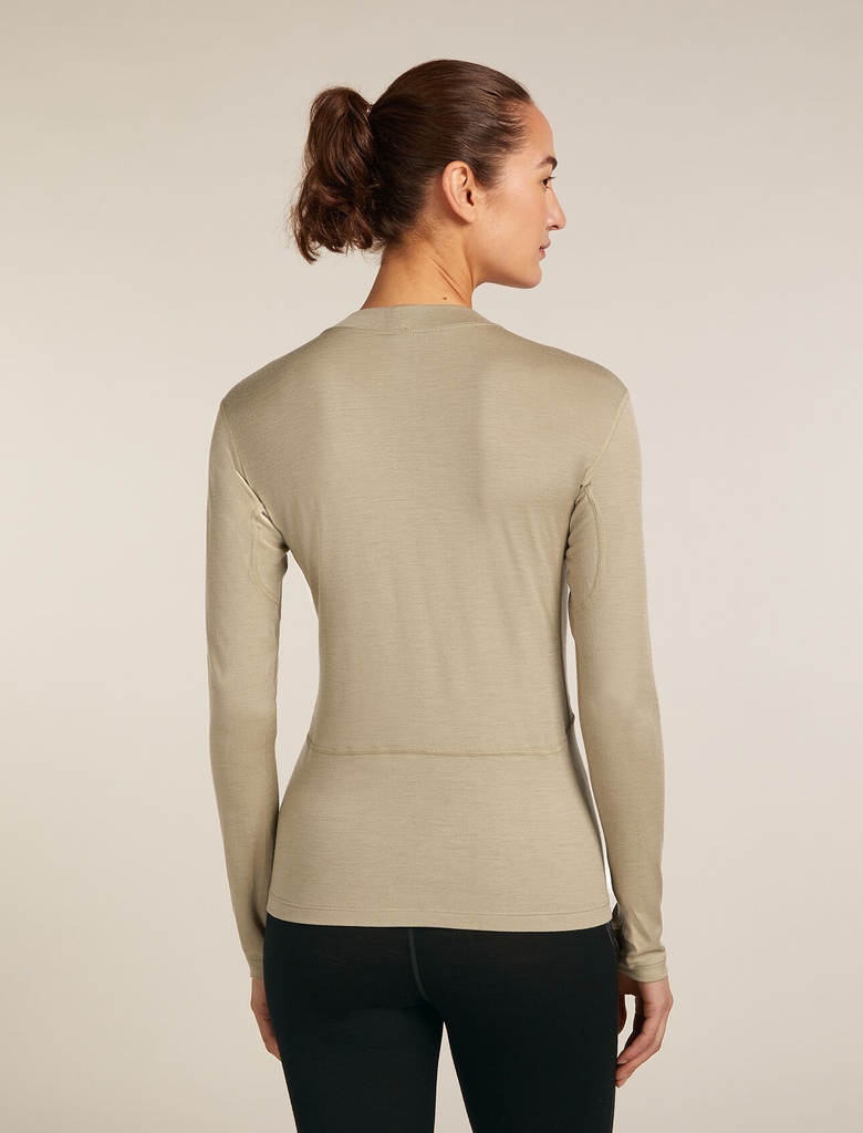 Women's 200 MerinoFine Ace LS Mock Neck