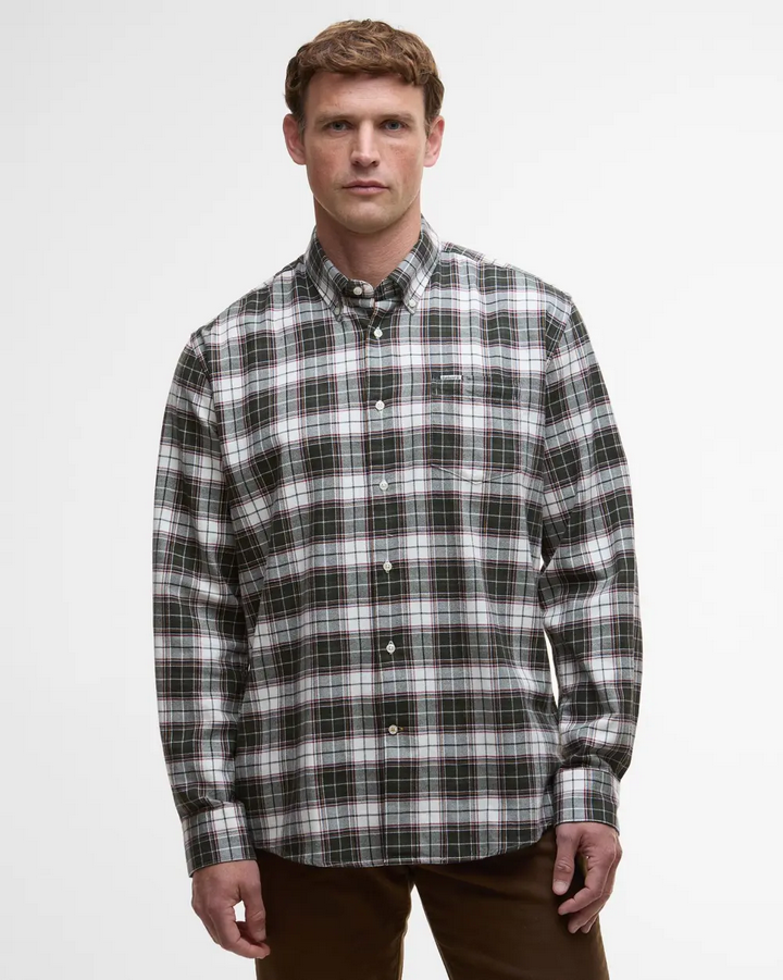 Telfield Regular Checked Shirt Heren