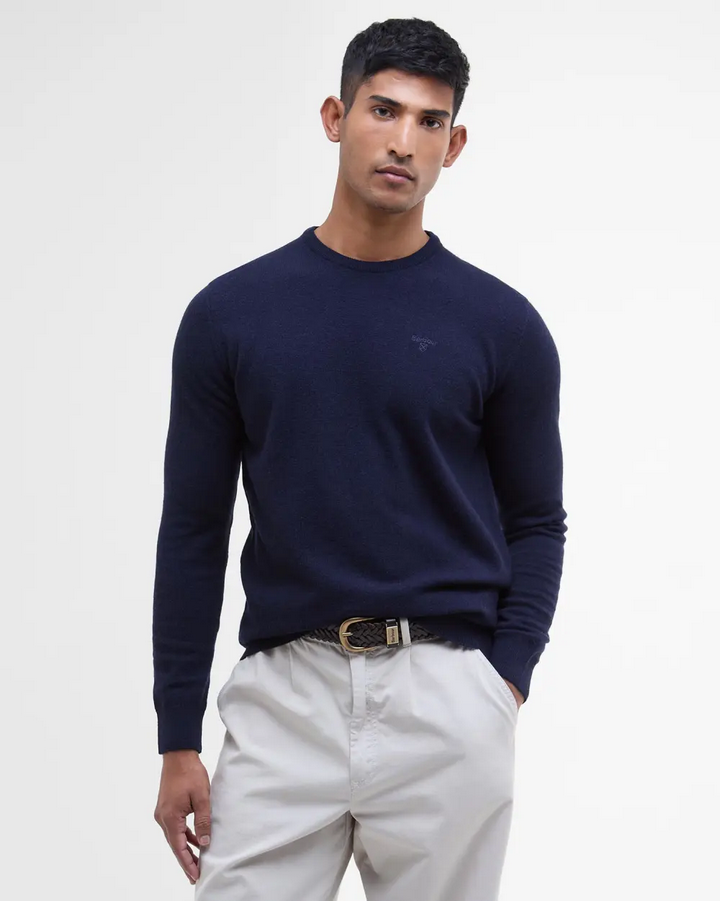 Men's Essential Lambswool Crew Neck Sweater