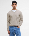 Essential Lambswool V Neck Sweater Heren