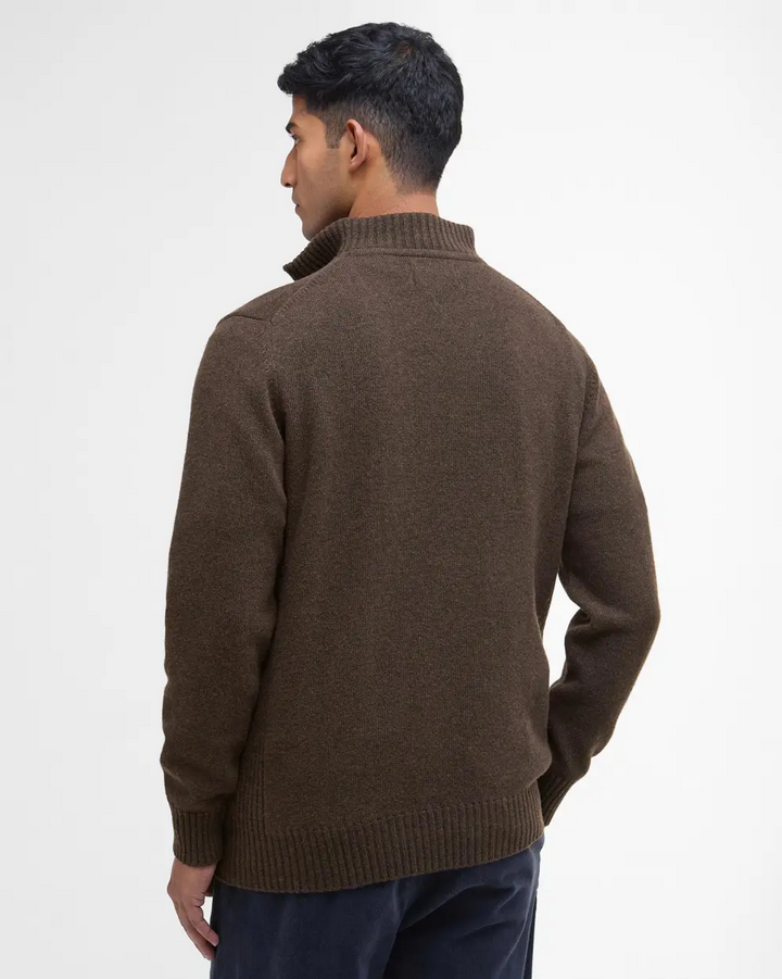 Essential Lambswool Half Zip Knitted Jumper Heren
