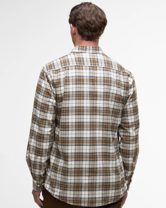 Telfield Regular Checked Shirt Heren