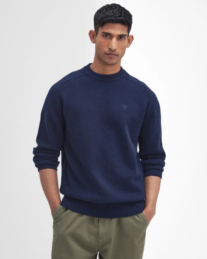 Grangetown Merino Crew Neck Sweater Heren
