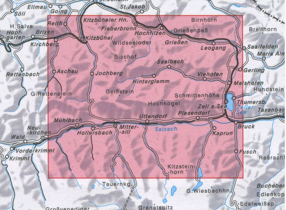 35/2 Zillertaler Alpen - Mitte