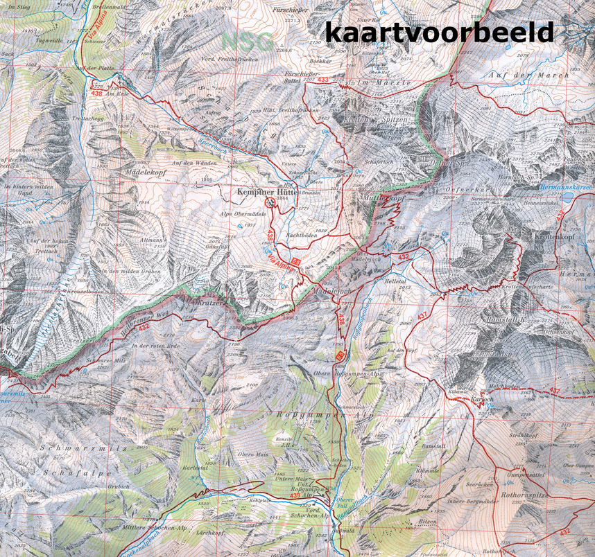 35/2 Zillertaler Alpen - Mitte