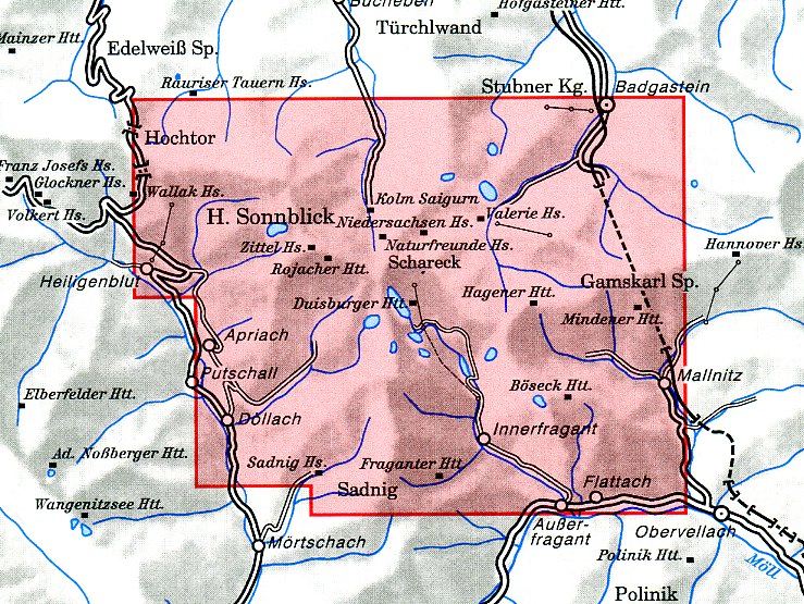 42 Sonnblick 1:25.000