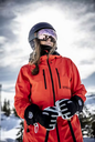 Army Leather Heli Ski - 5 finger