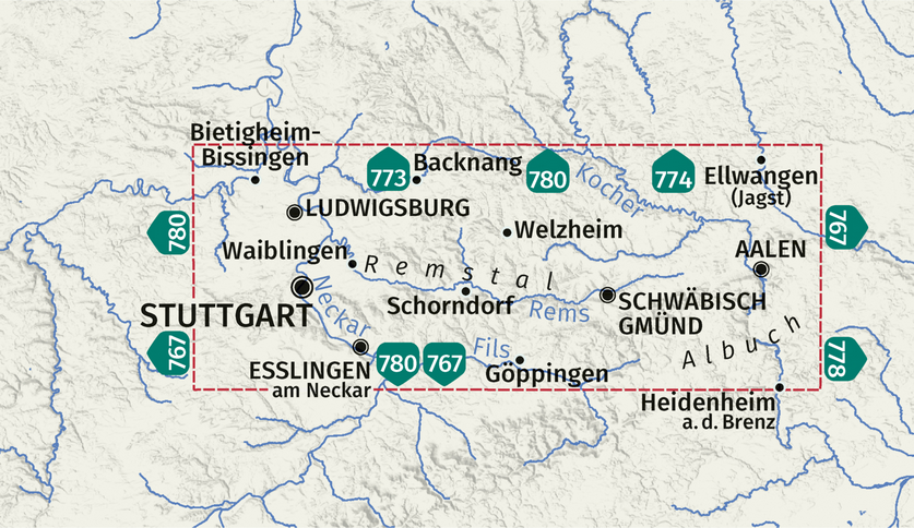 785 Remstal - Stuttgart mit RemstalWeg