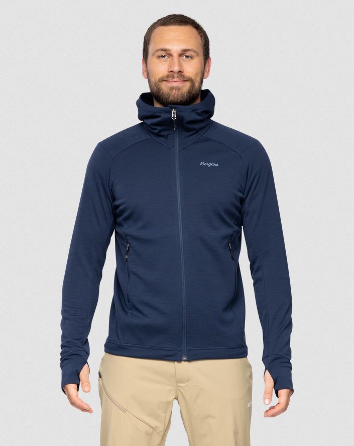 Rabot Merino Tech Midlayer Hoodie Heren
