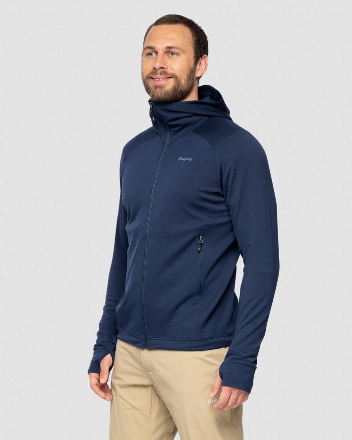 Rabot Merino Tech Midlayer Hoodie Heren
