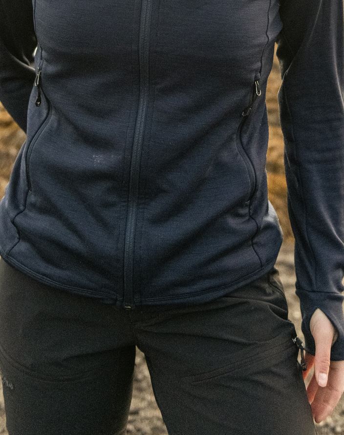 Rabot Merino Tech Midlayer Hoodie Dames