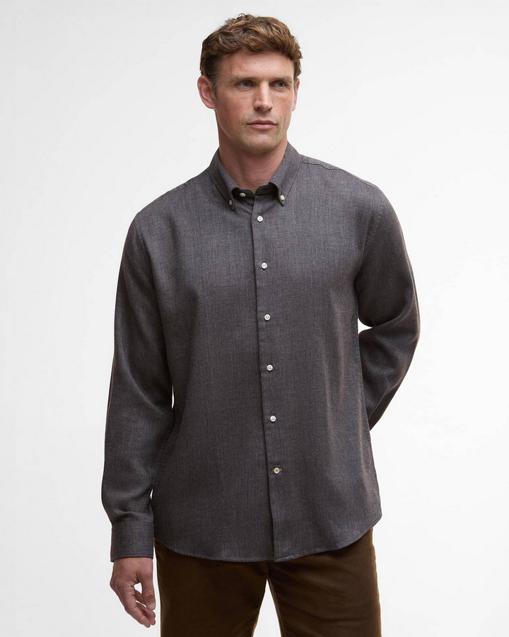 Tamish Regular Herringbone Shirt Heren