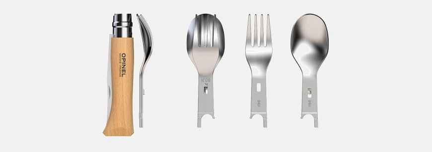 Picnic Plus - Outdoor Bestekset - 4-delig