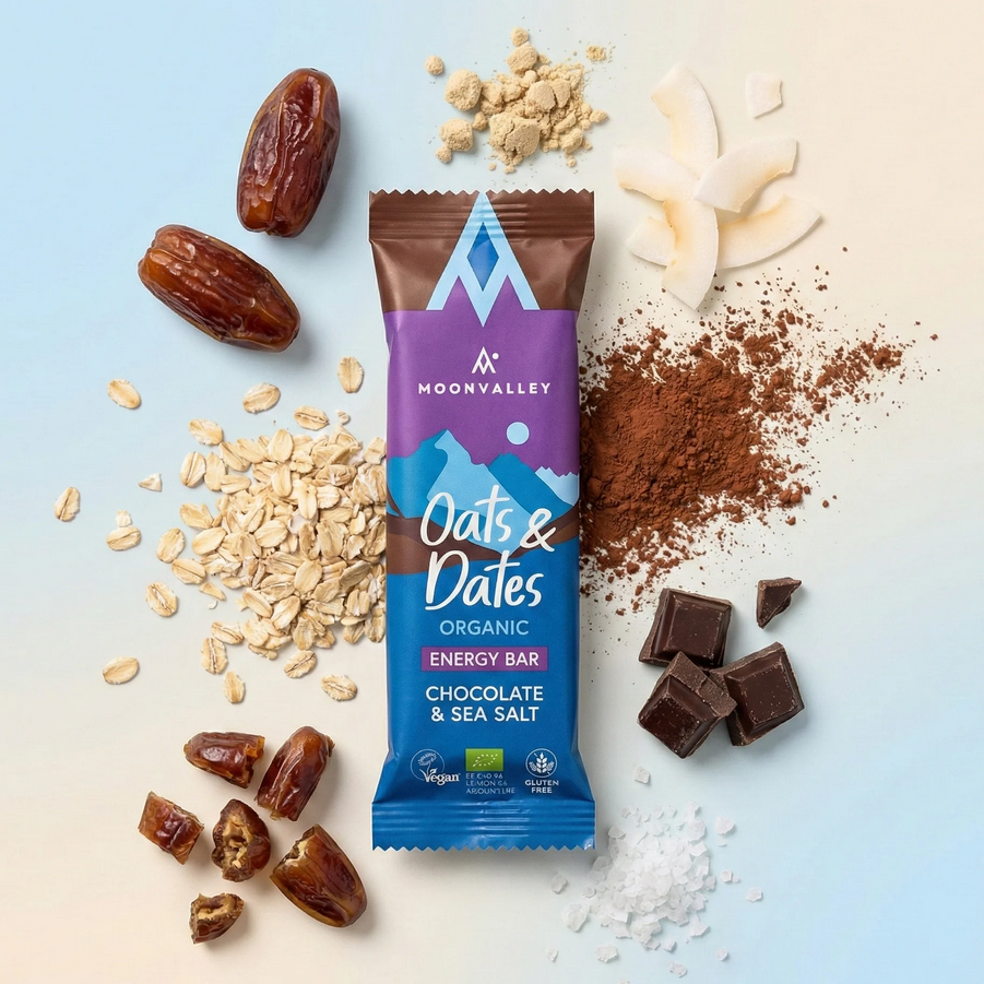 Oats & Dates bar - Chocolate & Sea Salt