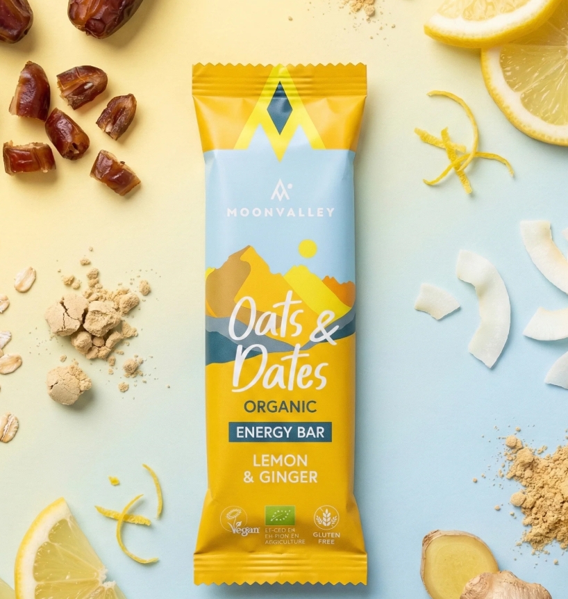 Oats & Dates bar - Lemon & Ginger