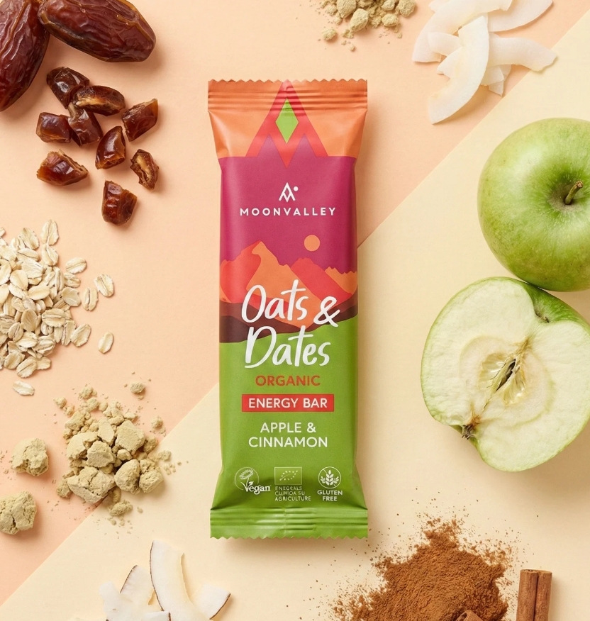 Oats & Dates bar - Apple & Cinnamon