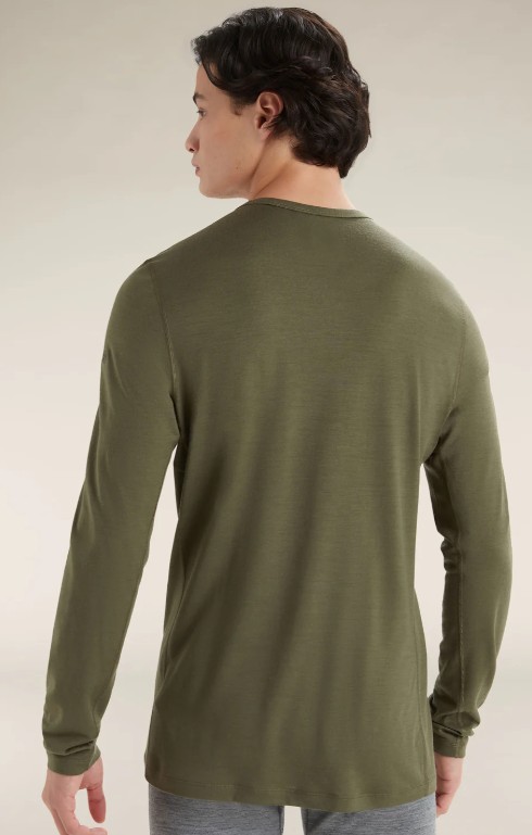 200 Oasis Long Sleeve Crewe Heren