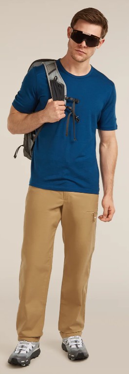 200 Oasis Short Sleeve Crewe Heren