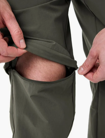 Farley Stretch Zip-Off Pants II Heren Long
