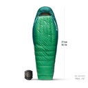 Ascent -9C/15F Down Sleeping Bag Long