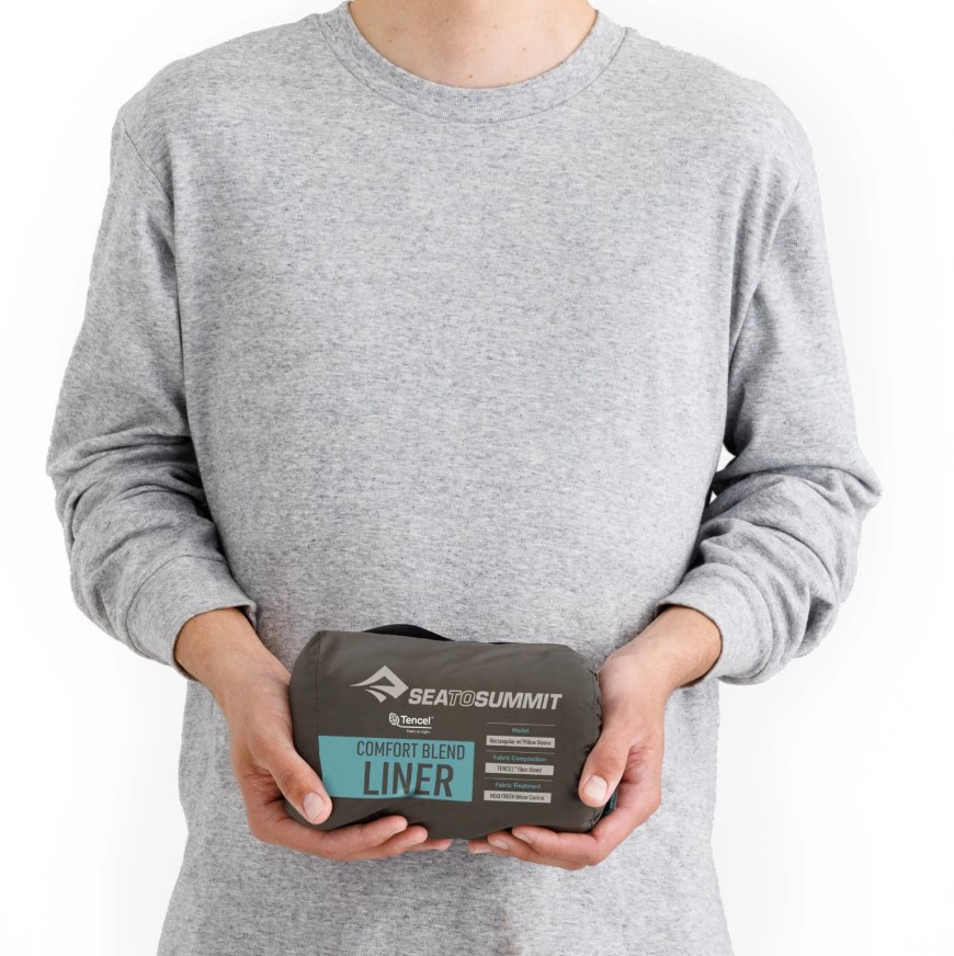 Comfort Blend Sleeping Bag Liner met Pillow Sleeve