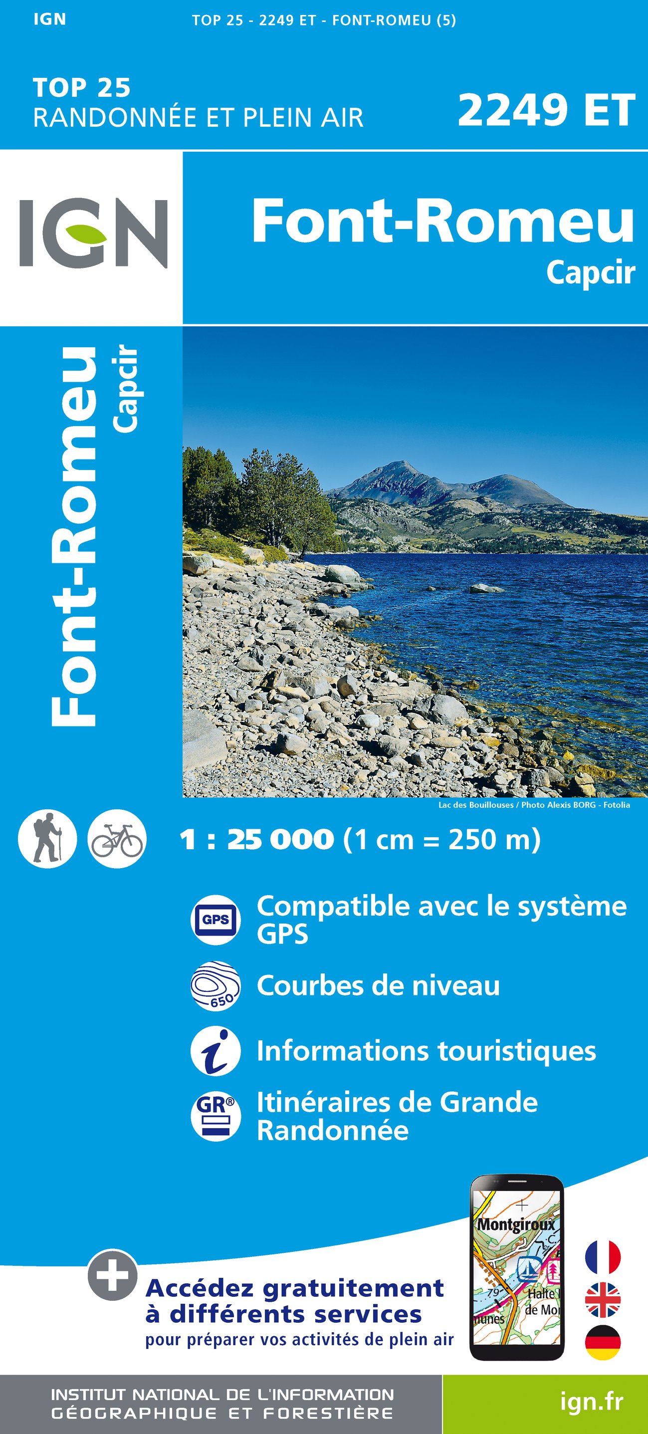 Font-Romeu / Capcir gps - 1/25