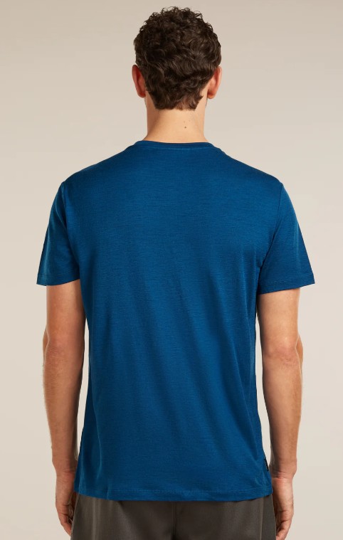 Men's Merino 150 Tech Lite SS Range Stripes Tee