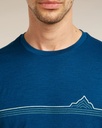 Men's Merino 150 Tech Lite SS Range Stripes Tee