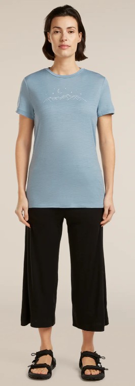 Women's Merino 150 Tech Lite SS Sparkling Star Tee