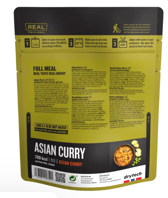 Full Meal 700 kcal - Asian Curry